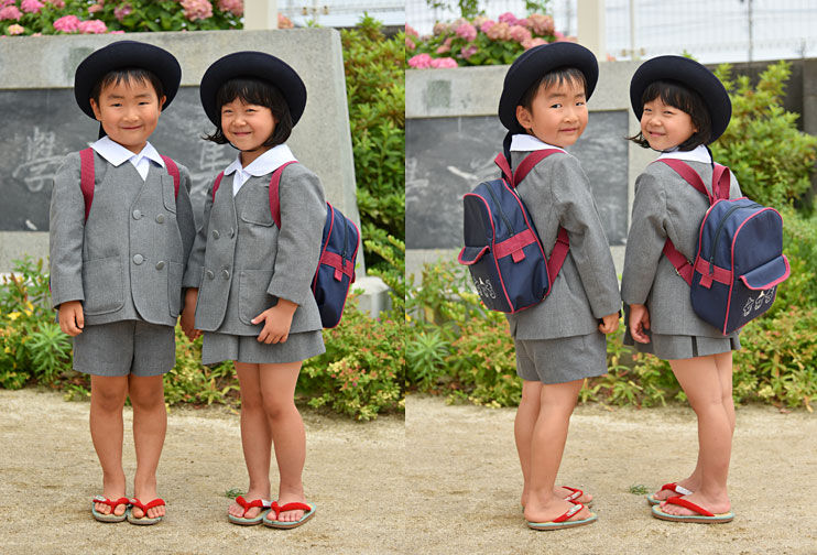 たきのい幼稚園制服画像